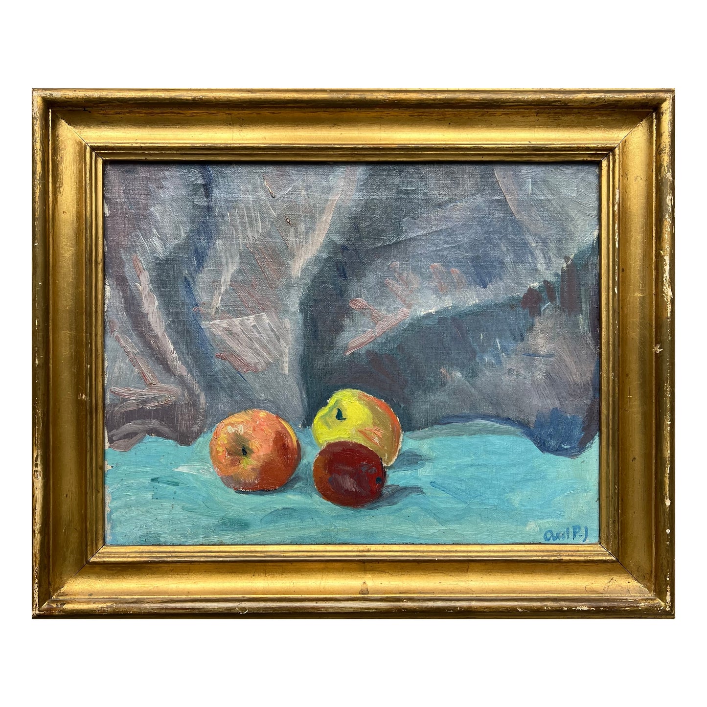Axel P. Jensen. Still life with apples, 1920’s