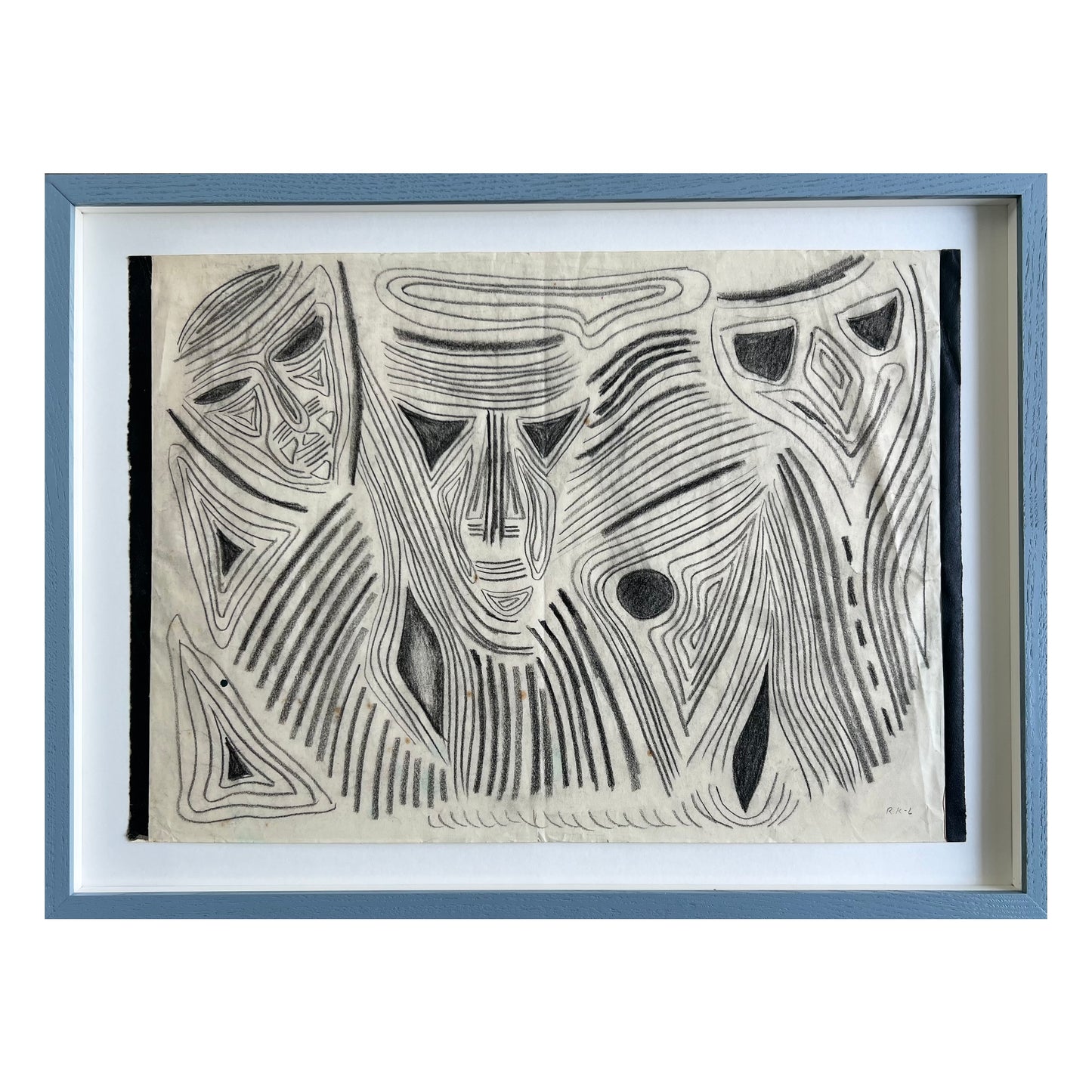 Rita Kernn-Larsen. Three masks, ca. 1930’s