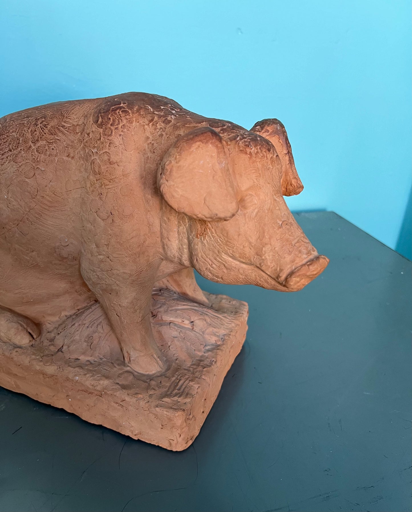 Aage Bruun-Jespersen. A pig