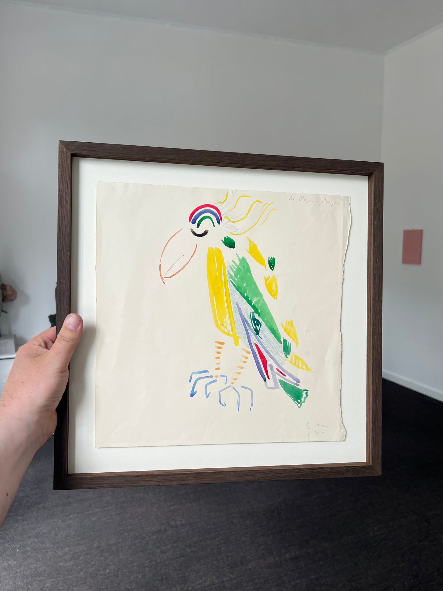 Egon Mathiesen. “Til Papegøjebogen”, 1950