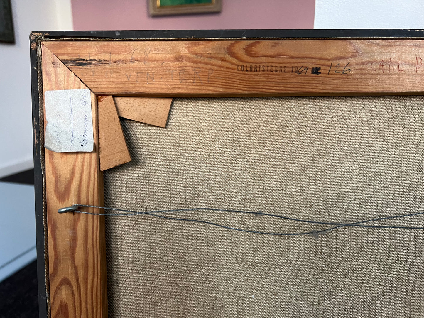 Seppo Mattinen. “Gult hus”, 1968