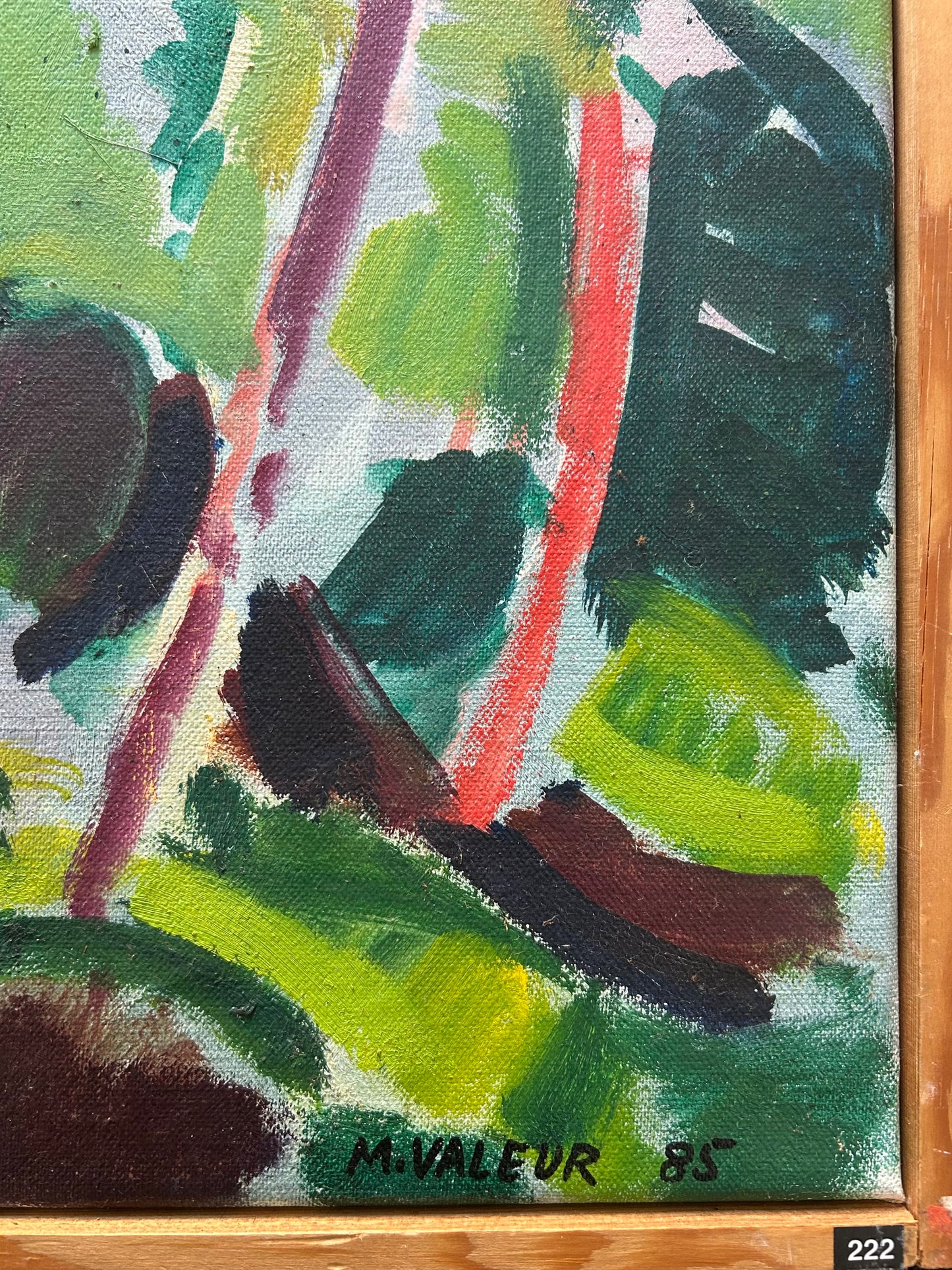Mogens Valeur. “Fra Sri Lanka”, 1985