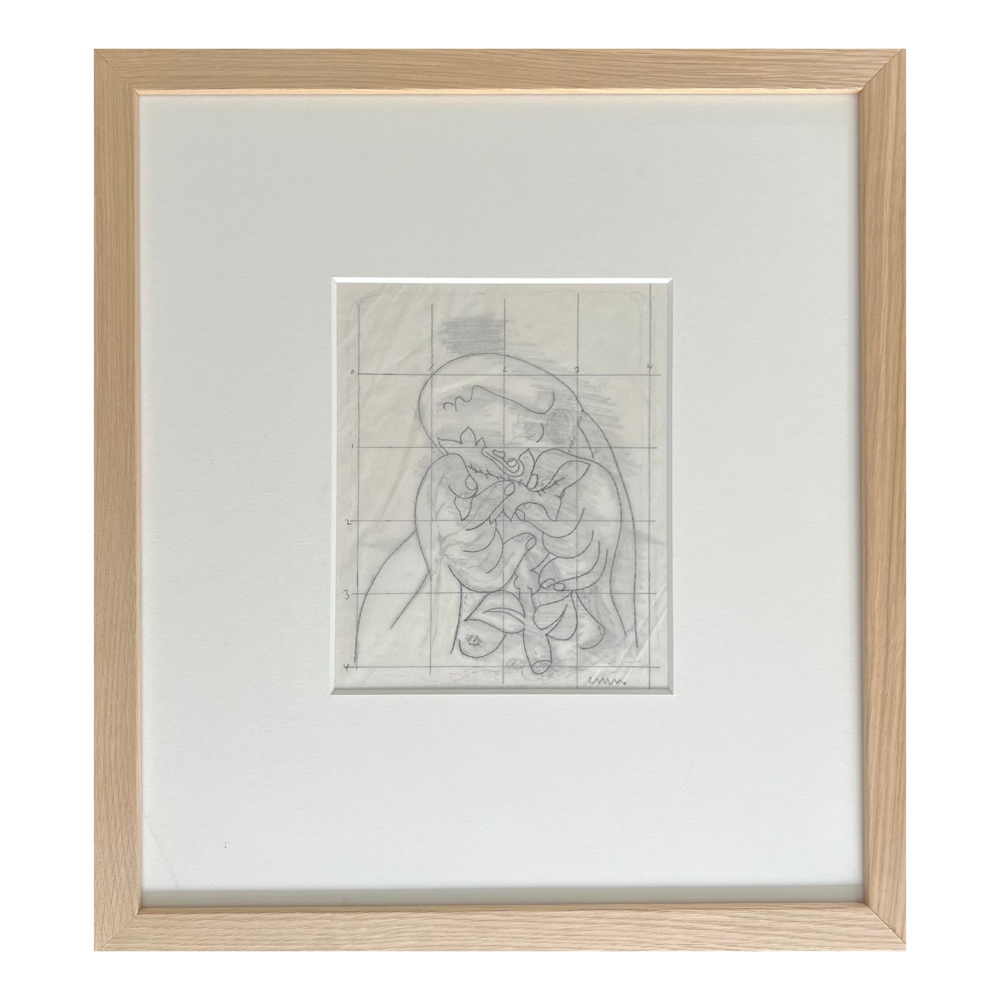 Egon Møller-Nielsen. Sketch for “Den blinda flicka”, 1945