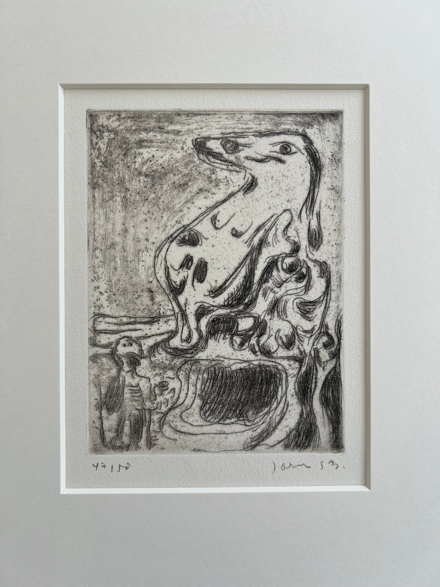 Asger Jorn. “Résistance masculine”, 1953/1961