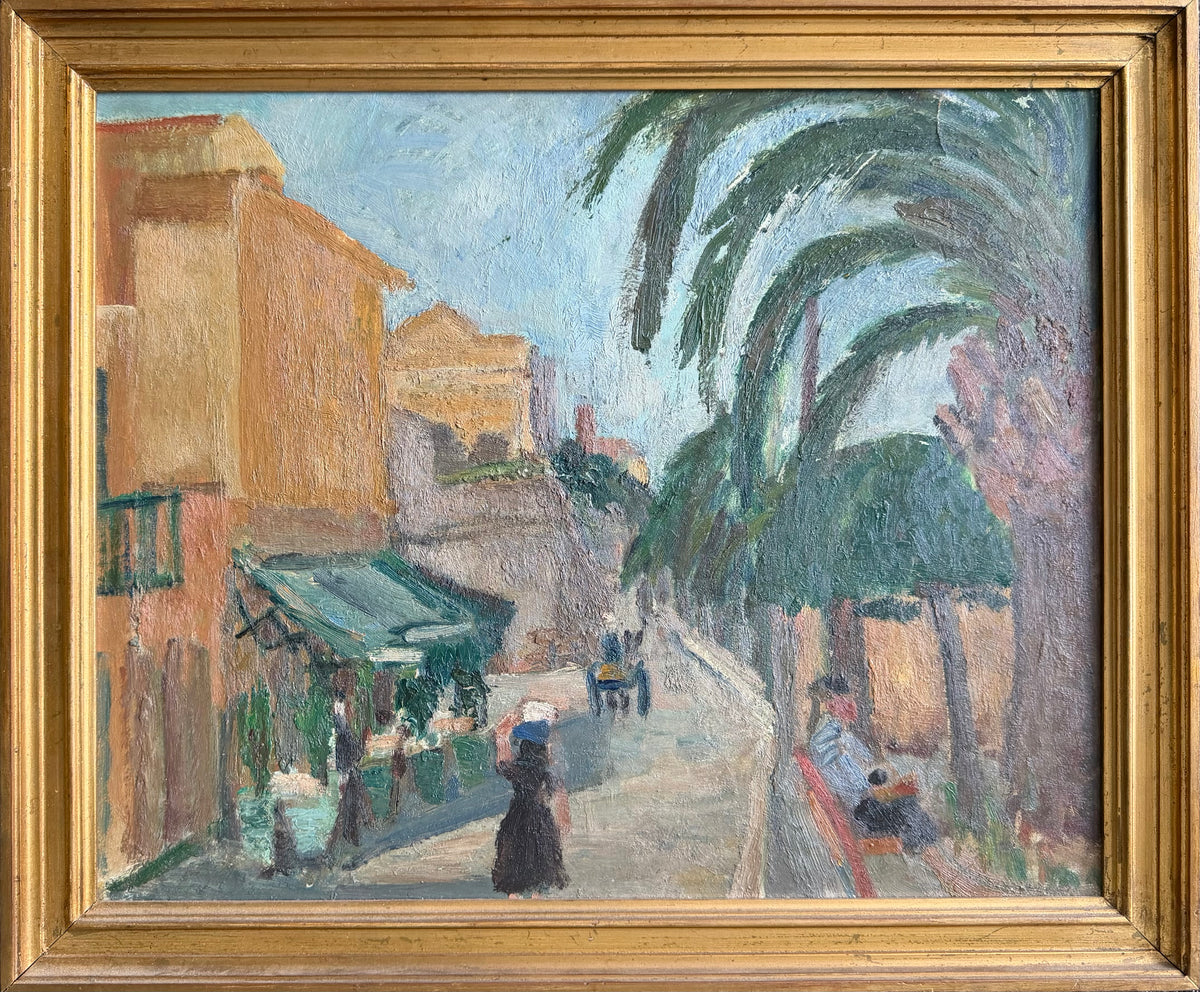 Anne Margrethe Grosell. Street scenery
