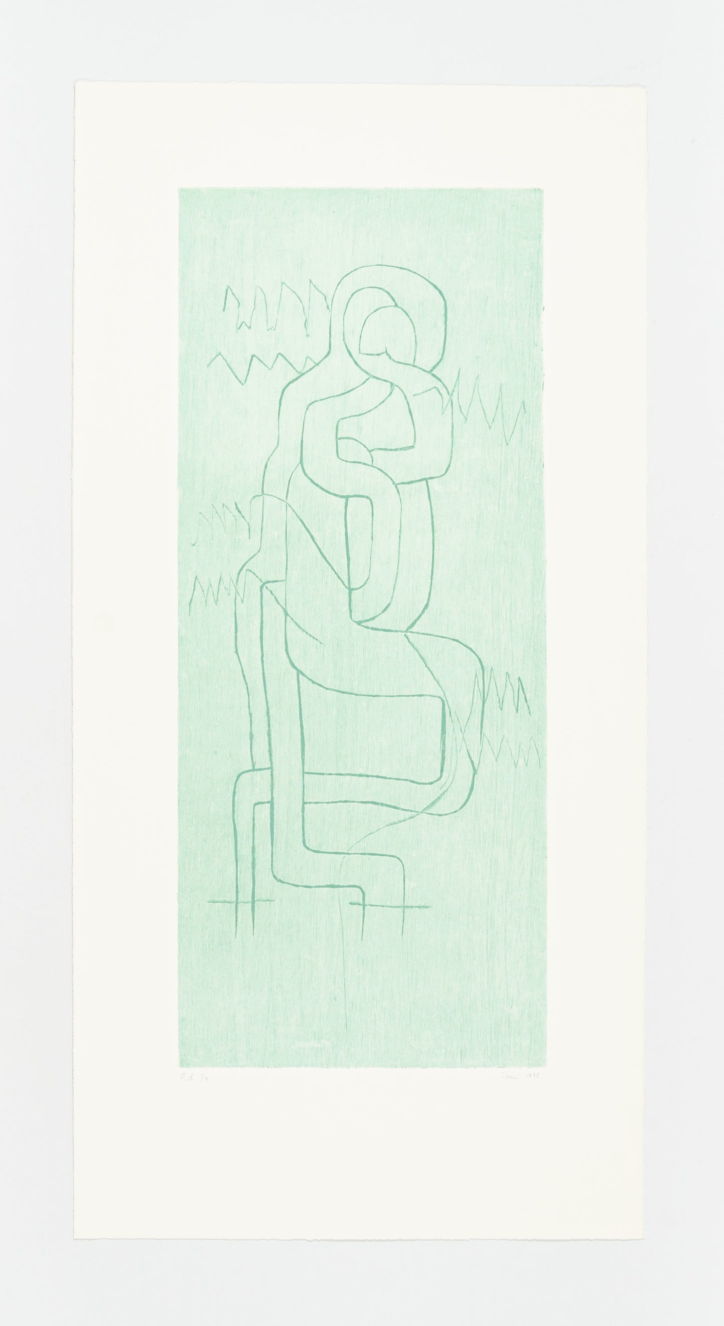 Toni Larsen. “En reflektion”, 1992