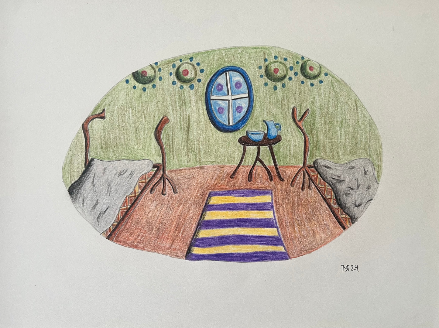 Mette Rasmussen. “Kunstnerhjem III”, 2024