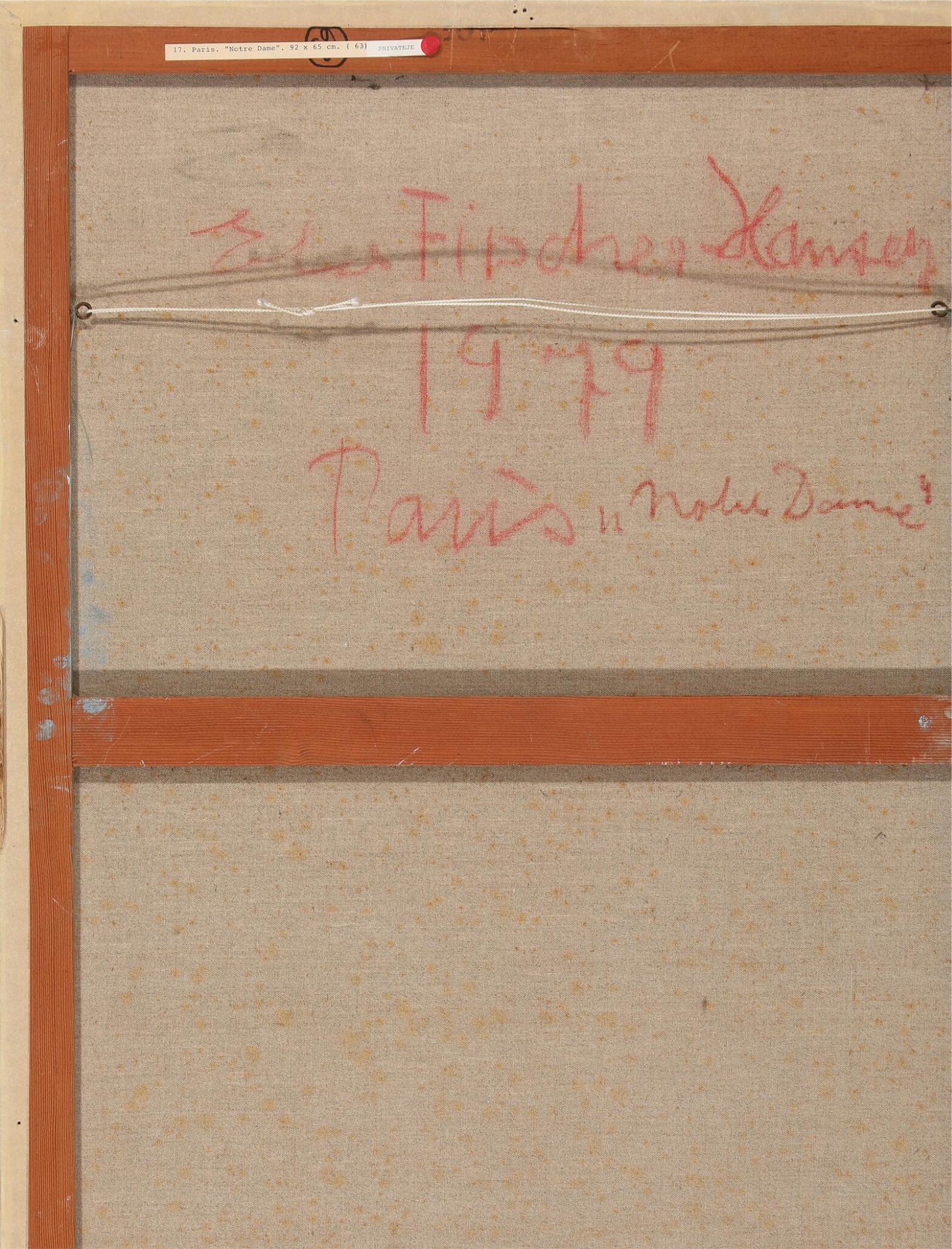 Else Fischer-Hansen. “Notre Dame”, 1979