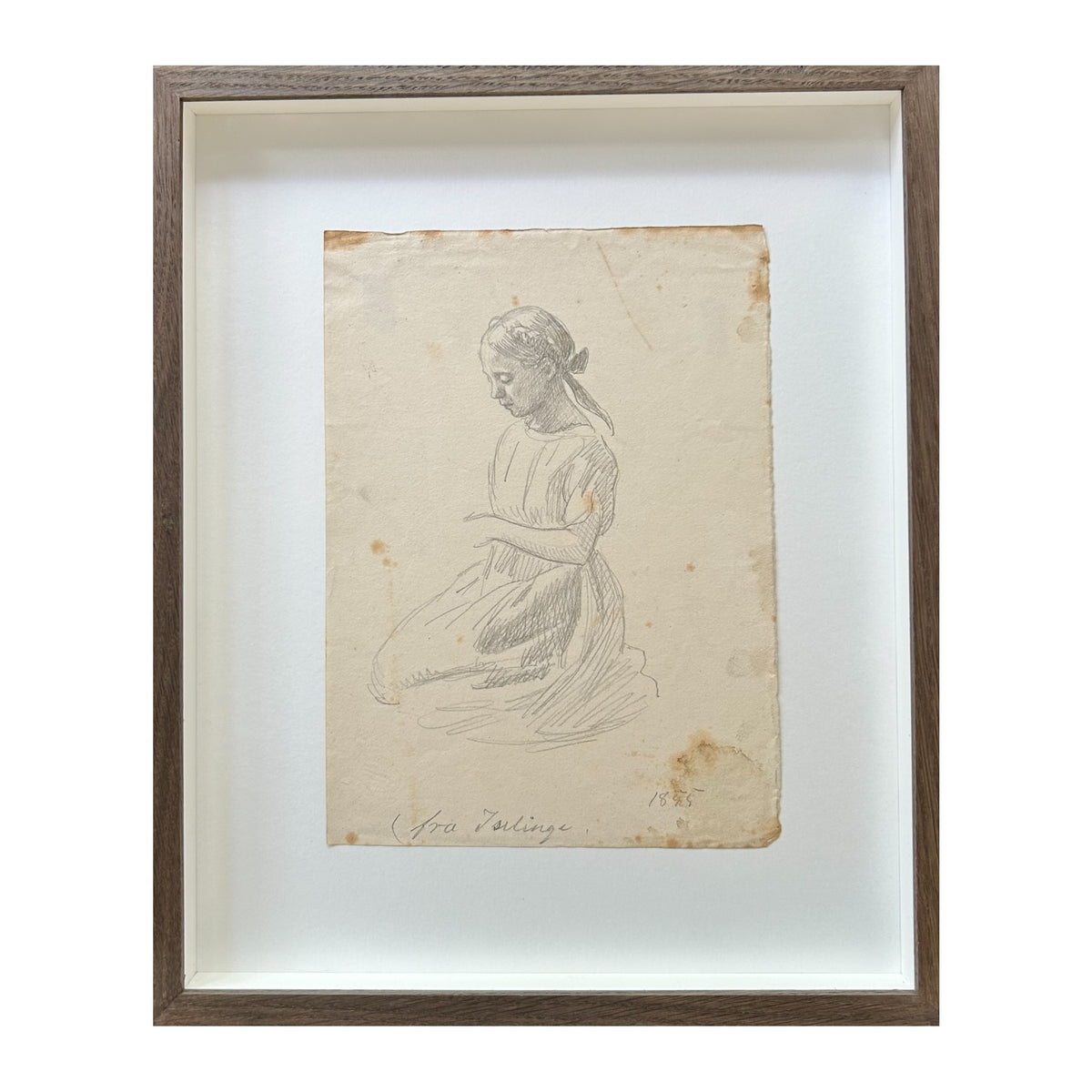 P. C. Skovgaard. "Fra Islinge", 1855