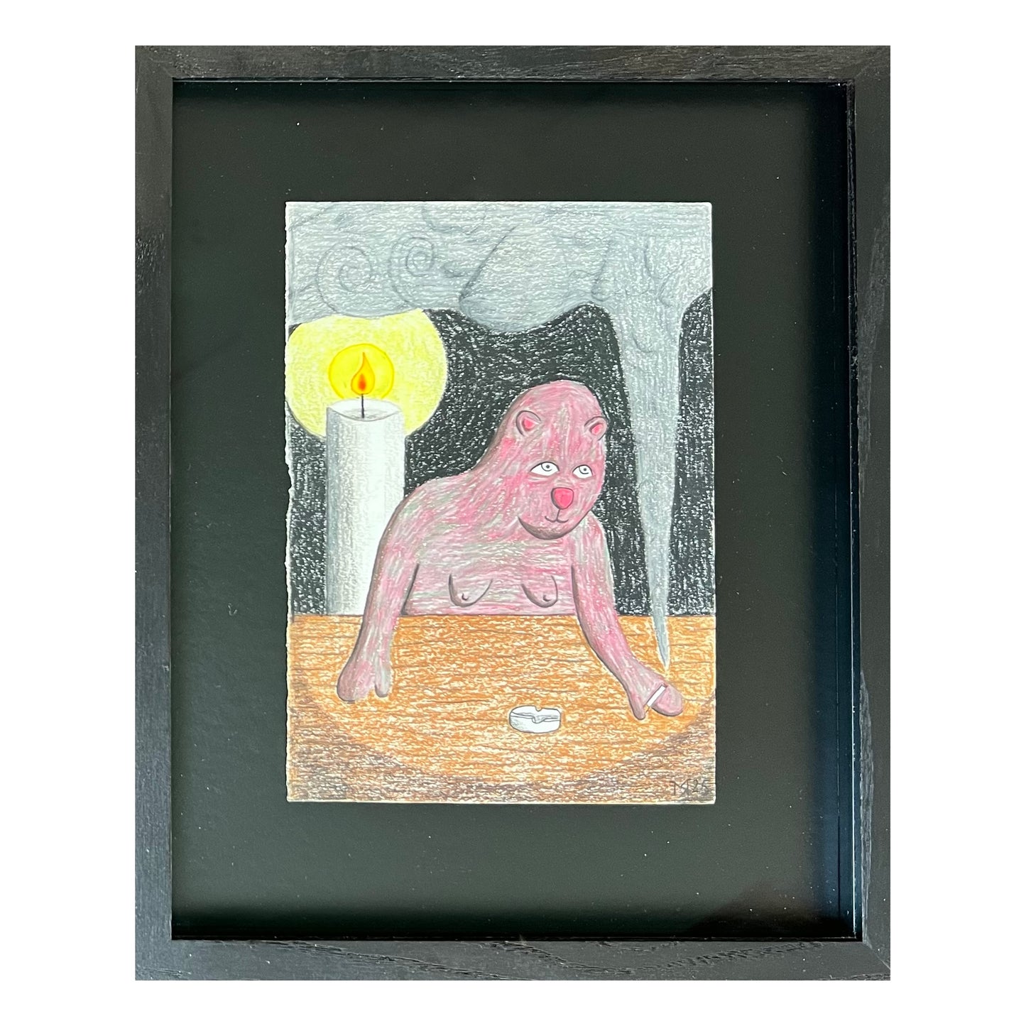 Mette Rasmussen. “Bamse Rasmussen ryger indenfor”, 2025