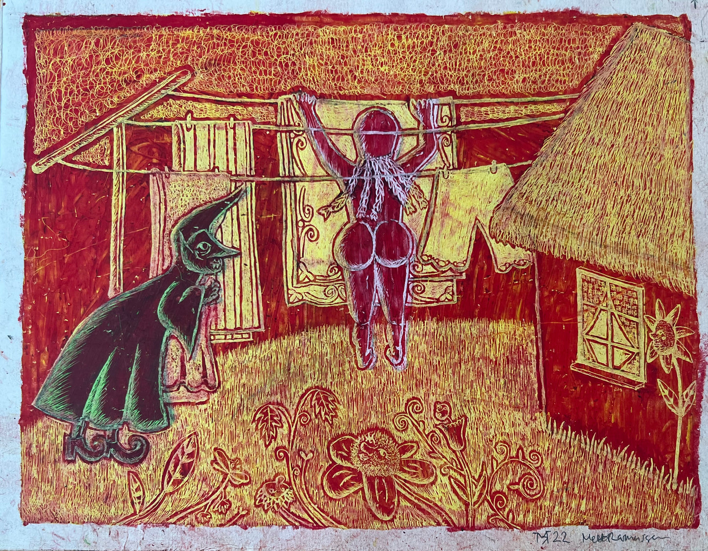 Mette Rasmussen. “Vasketøj”, 2022