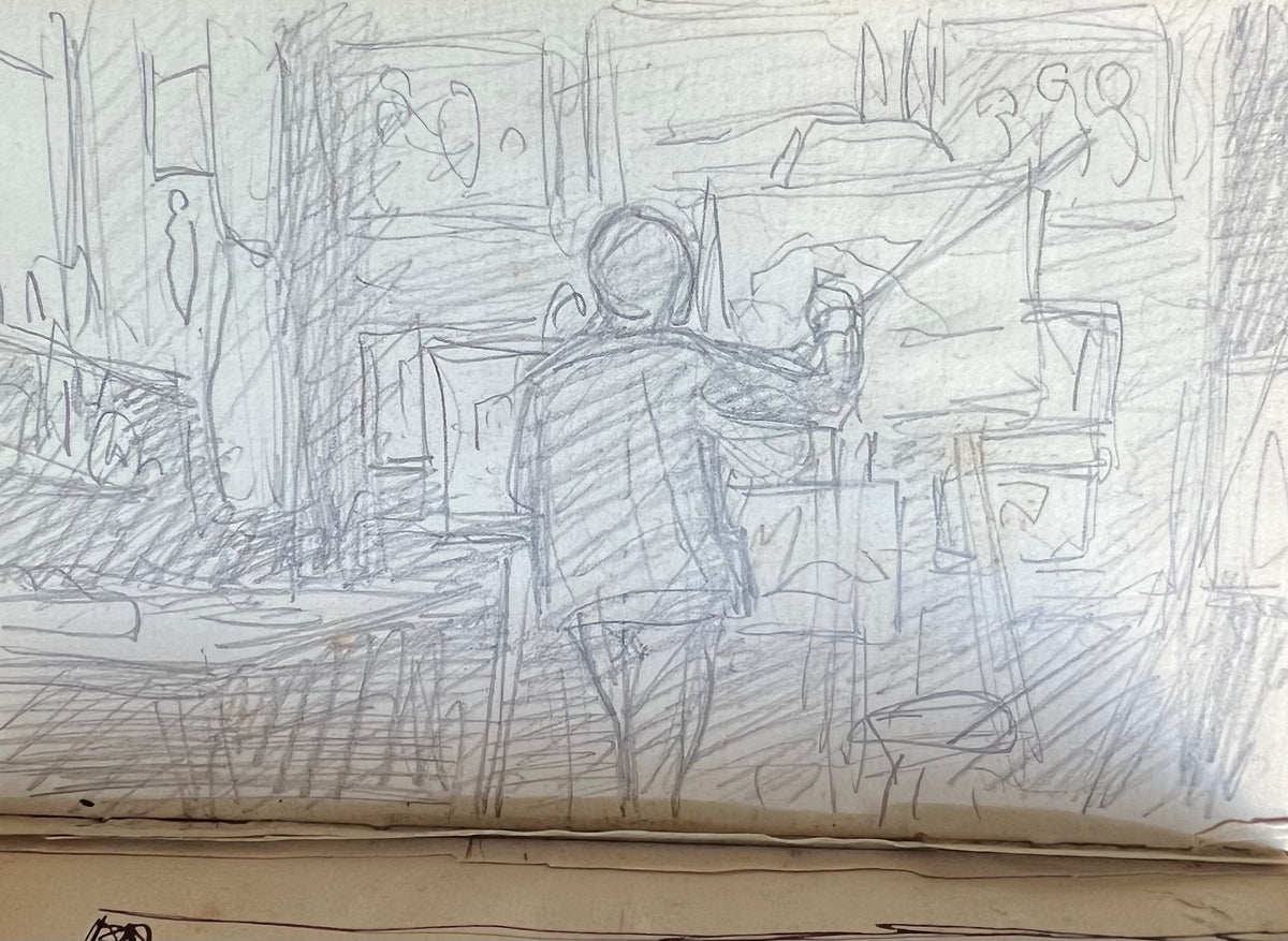 Niels Skovgaard. Sketchbook