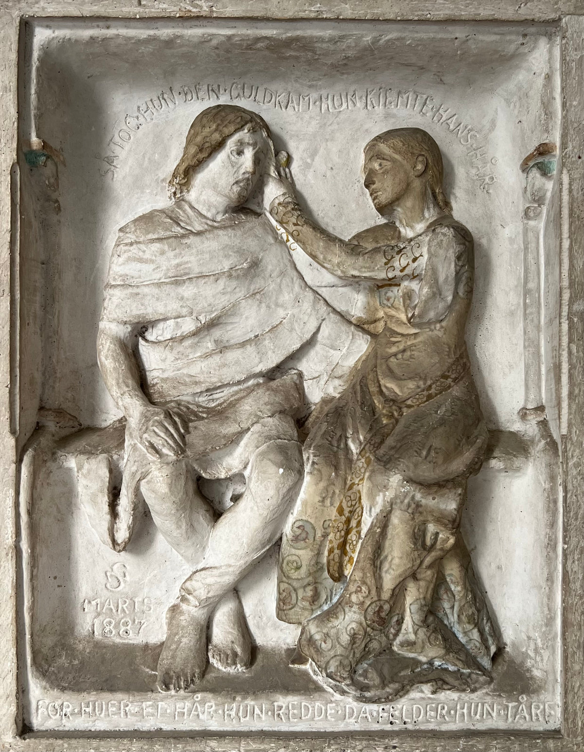 Niels Skovgaard. “Aage og Else”, 1887