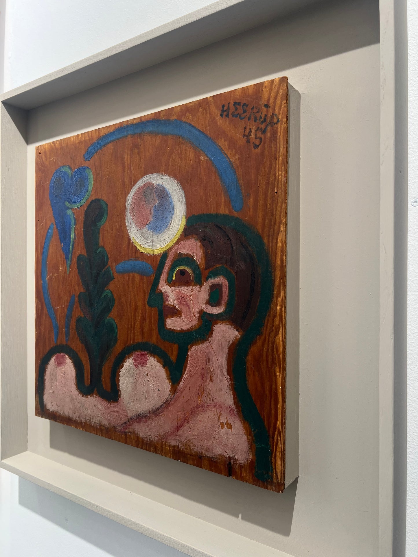 Henry Heerup. Surreel composition, 1945