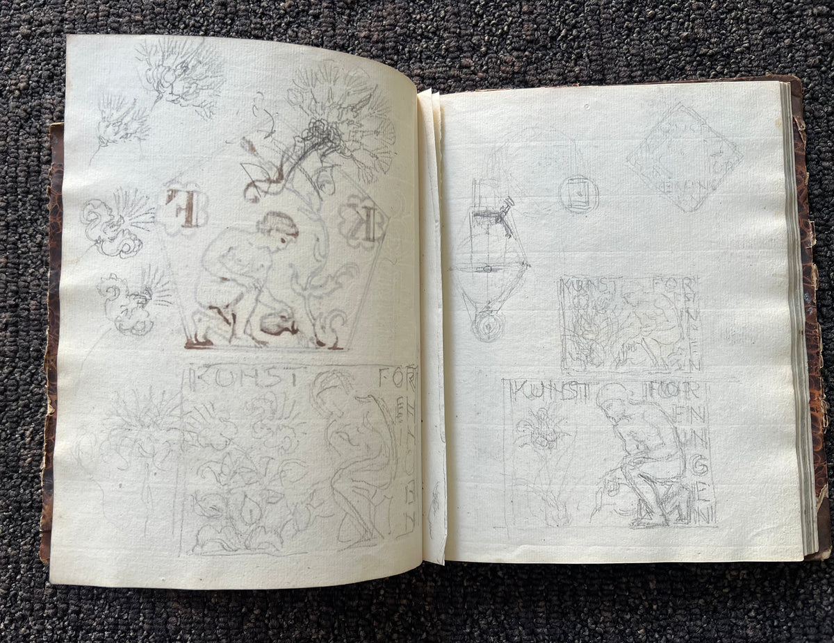 Niels Skovgaard. Sketchbook