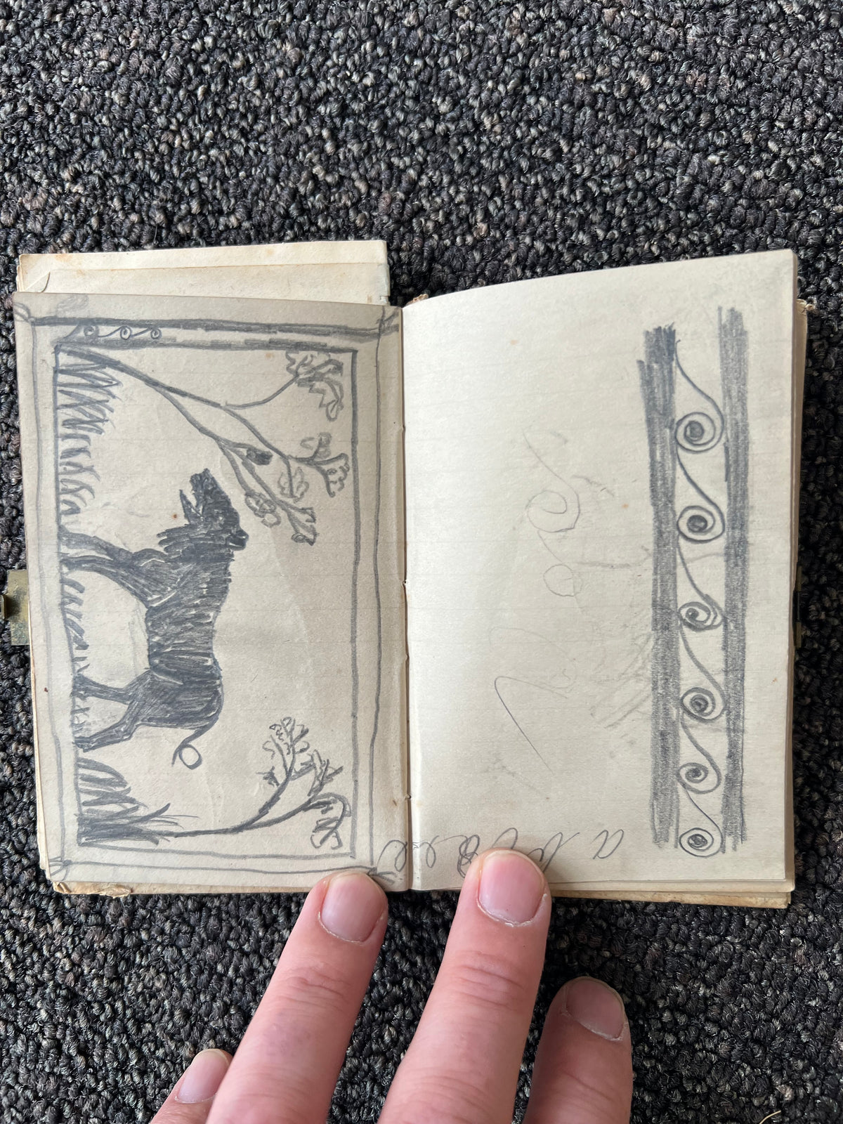 Niels Skovgaard. Sketchbook