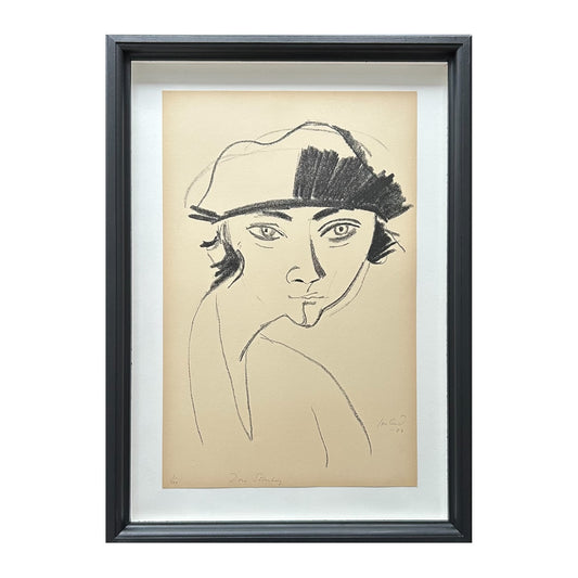 John Jon-And. Portrait of Dora Söderberg, 1922