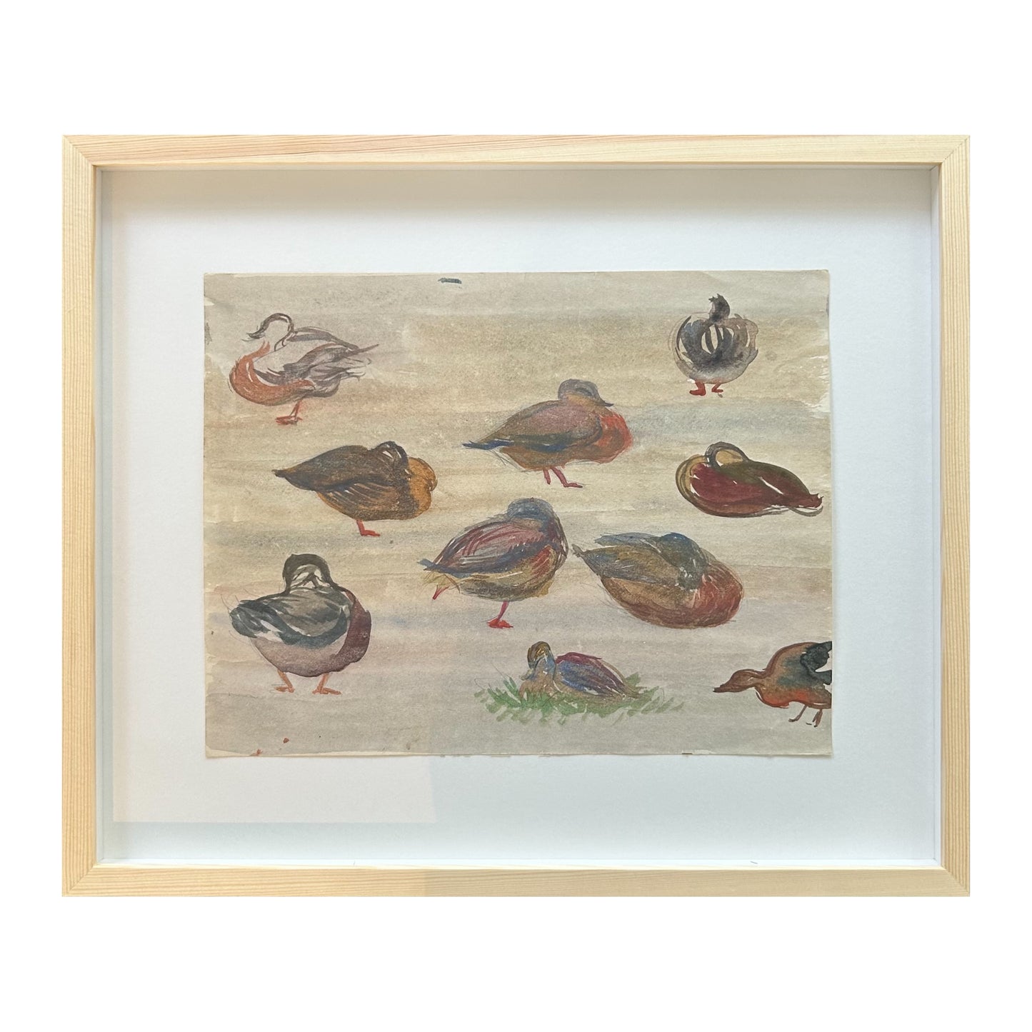 Elsa Nielsen. Ducks, ca 1950