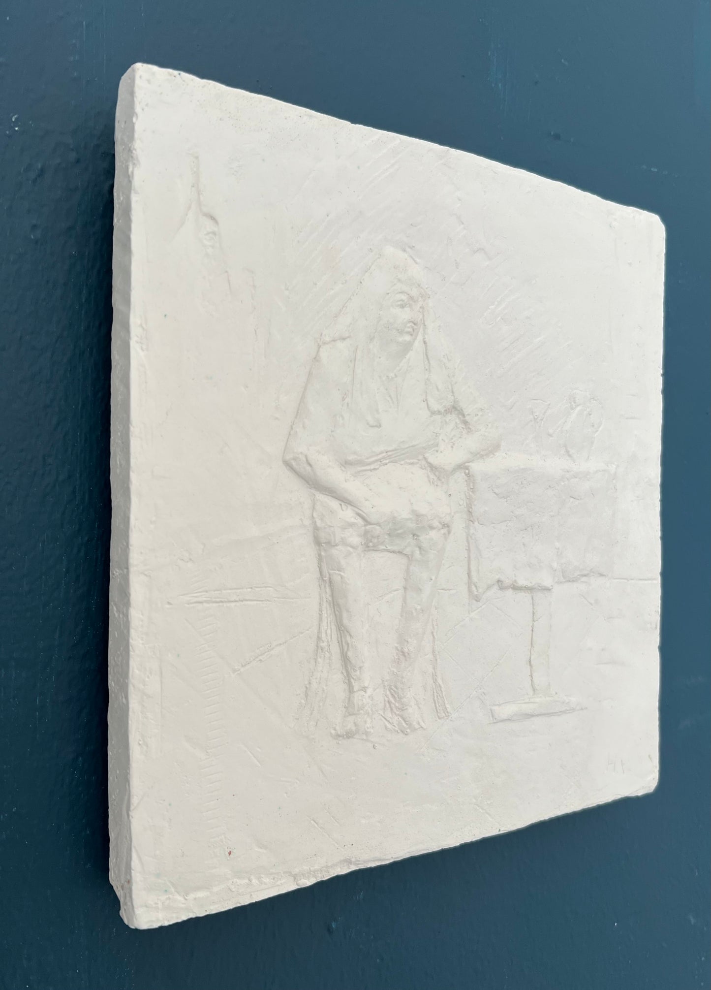 Hanne Varming. “Kone ved cafébord i Rom”, 1976