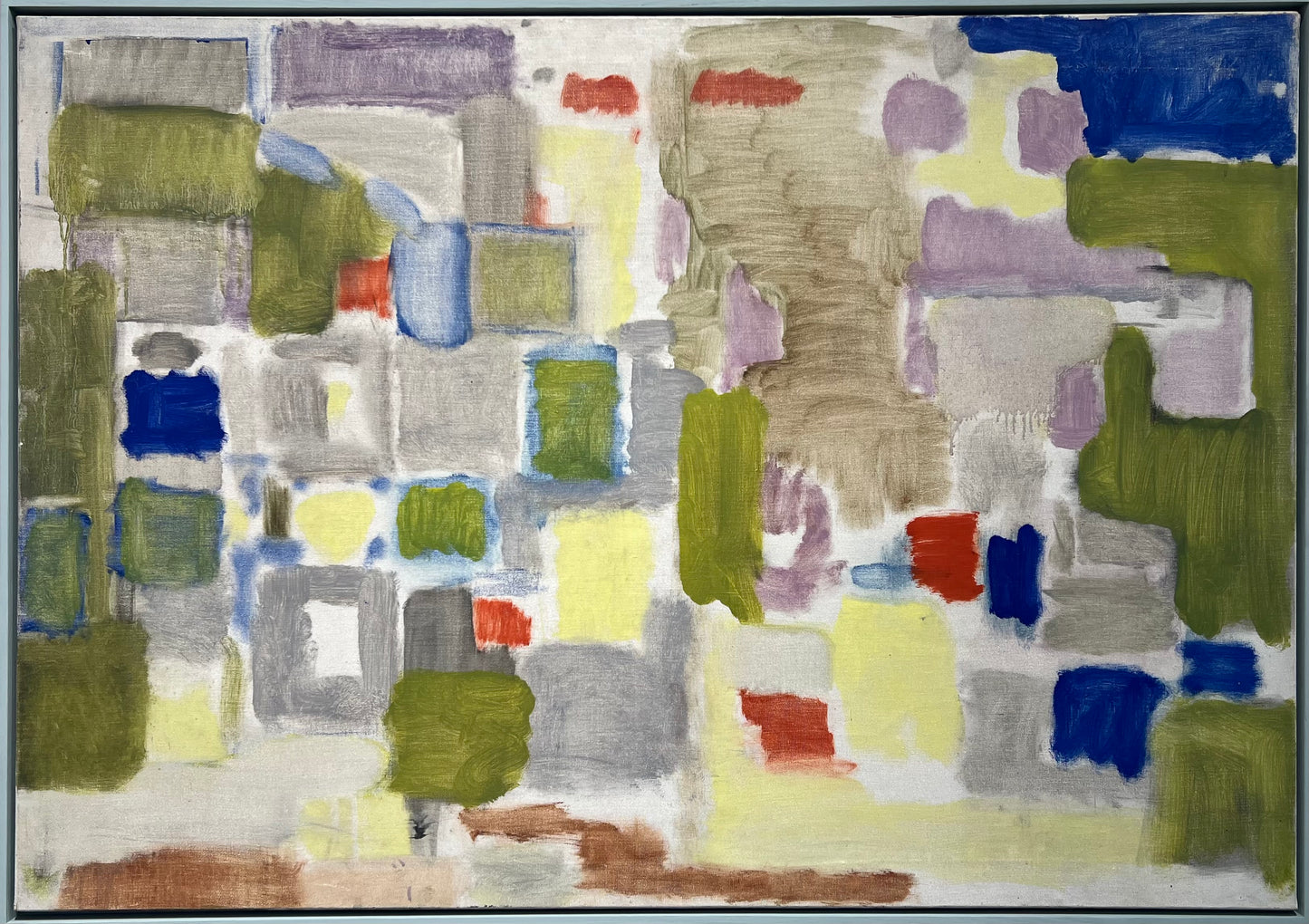 Else Fischer-Hansen. “Solnedgang over havet, Rågeleje”, 1959