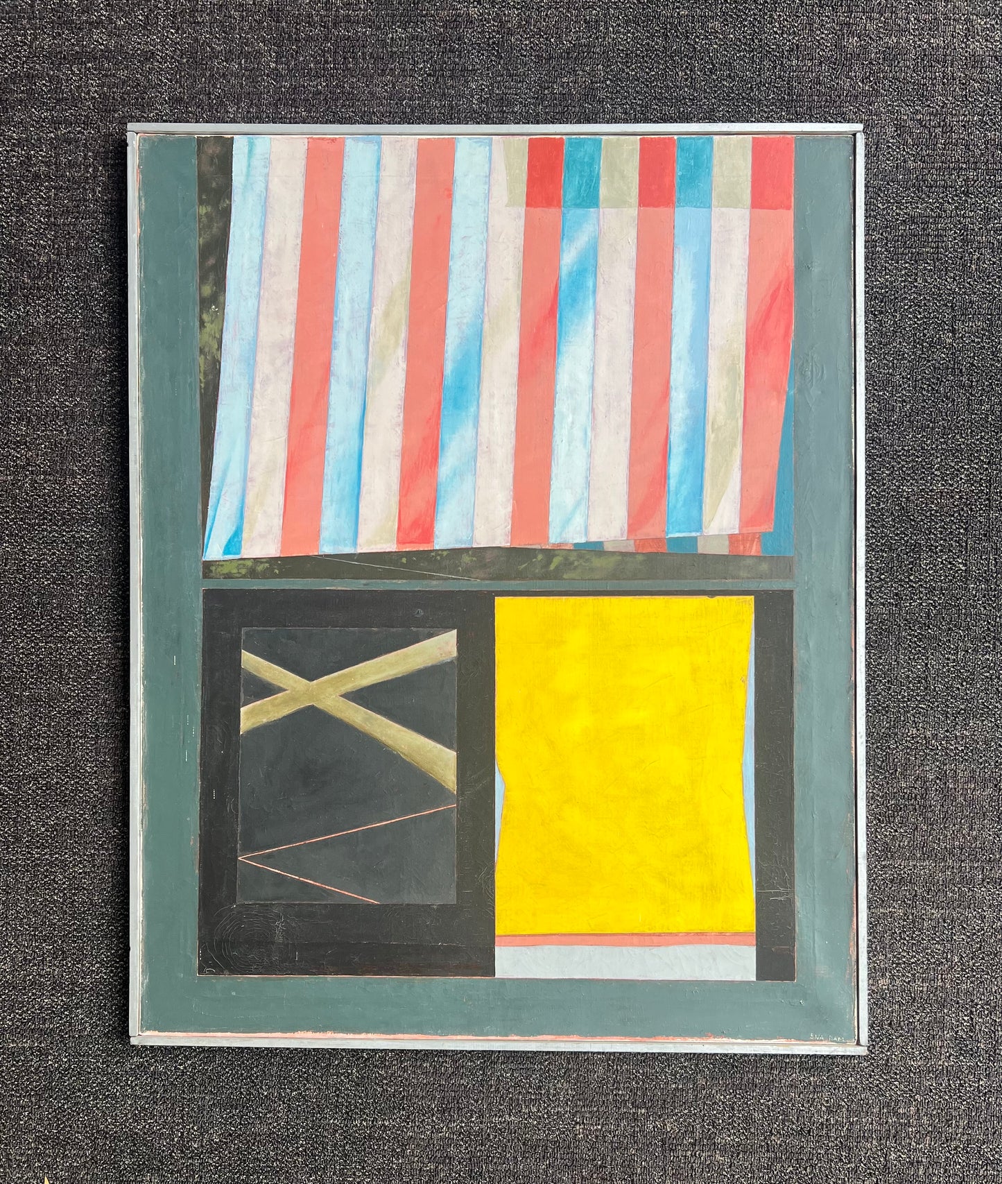 Ena Dam. “Gul åbning”, 1978