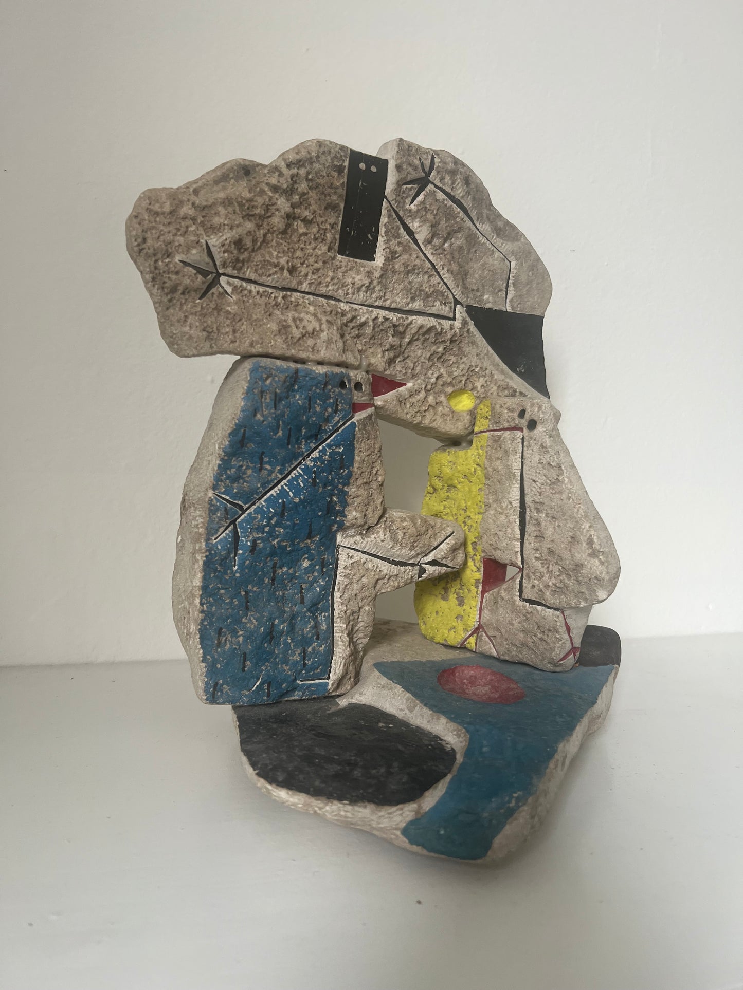 Egon Møller-Nielsen. Abstract stone sculpture