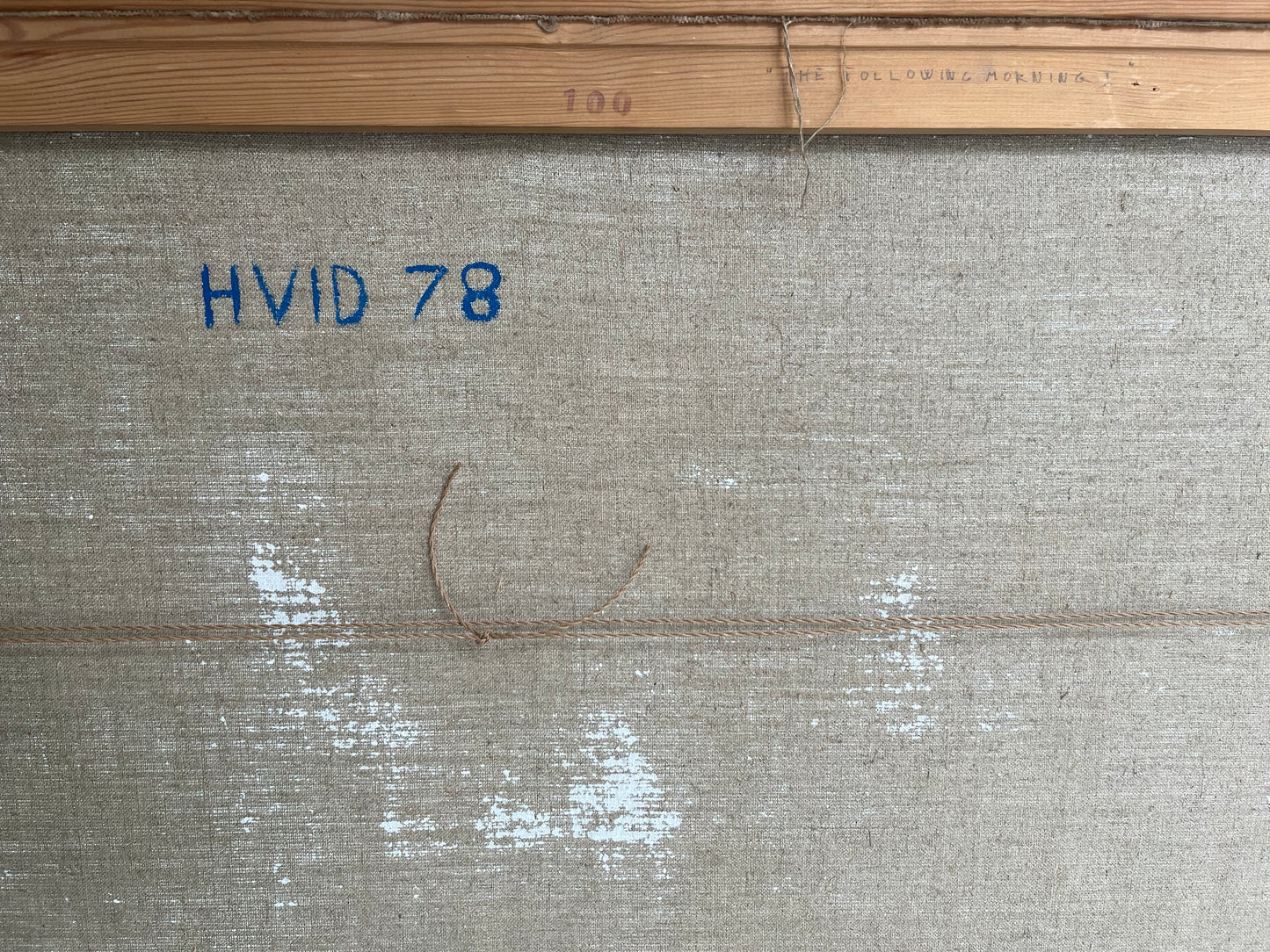 Hans Jørgen Hvid. “The following morning”, 1978