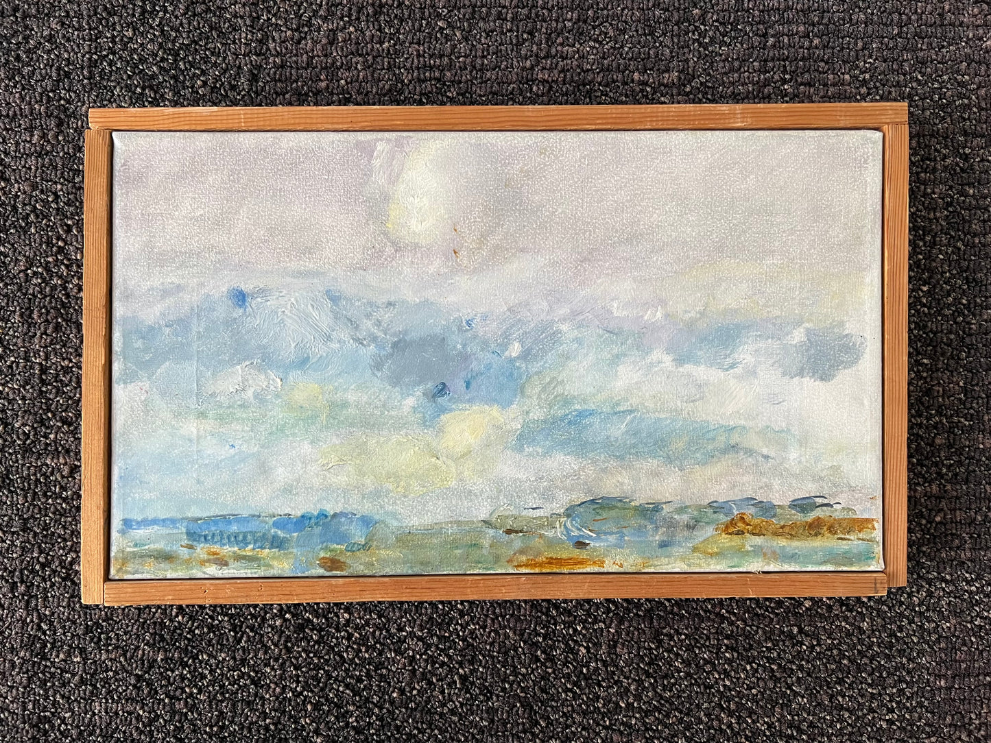 Pierre Lübecker. Landscape from Vejby, 1960’s