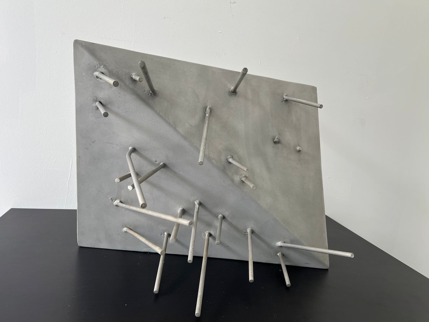 Niels Guttormsen. Large model for “Pinde i blok”, 1970’s