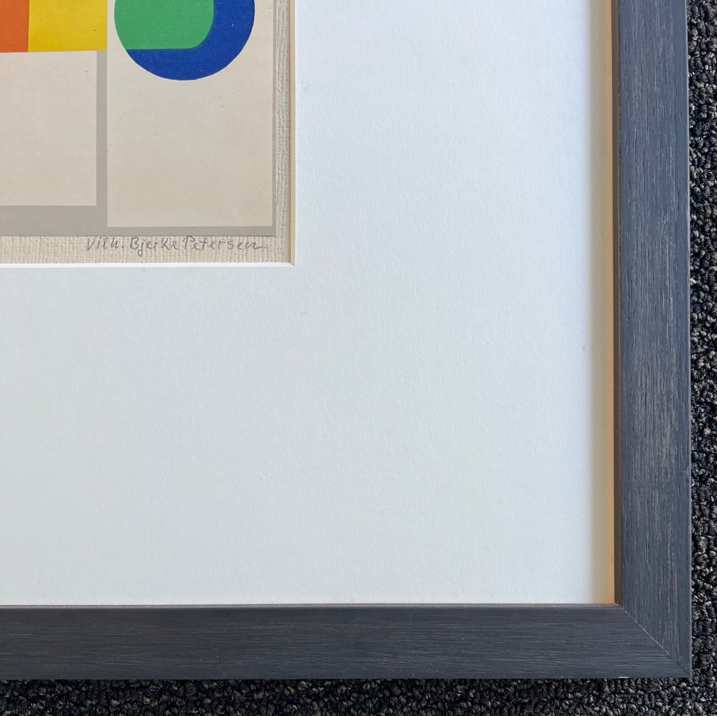 Vilhelm Bjerke-Petersen. Composition, 1954