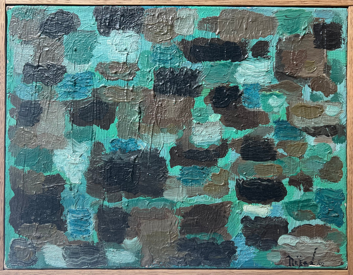 Nejad Melih Devrim. “Composition verte”, Warszawa, 1960