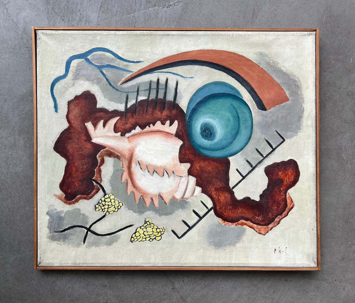 Rita Kernn-Larsen. “Fundet på stranden”, 1932-1933