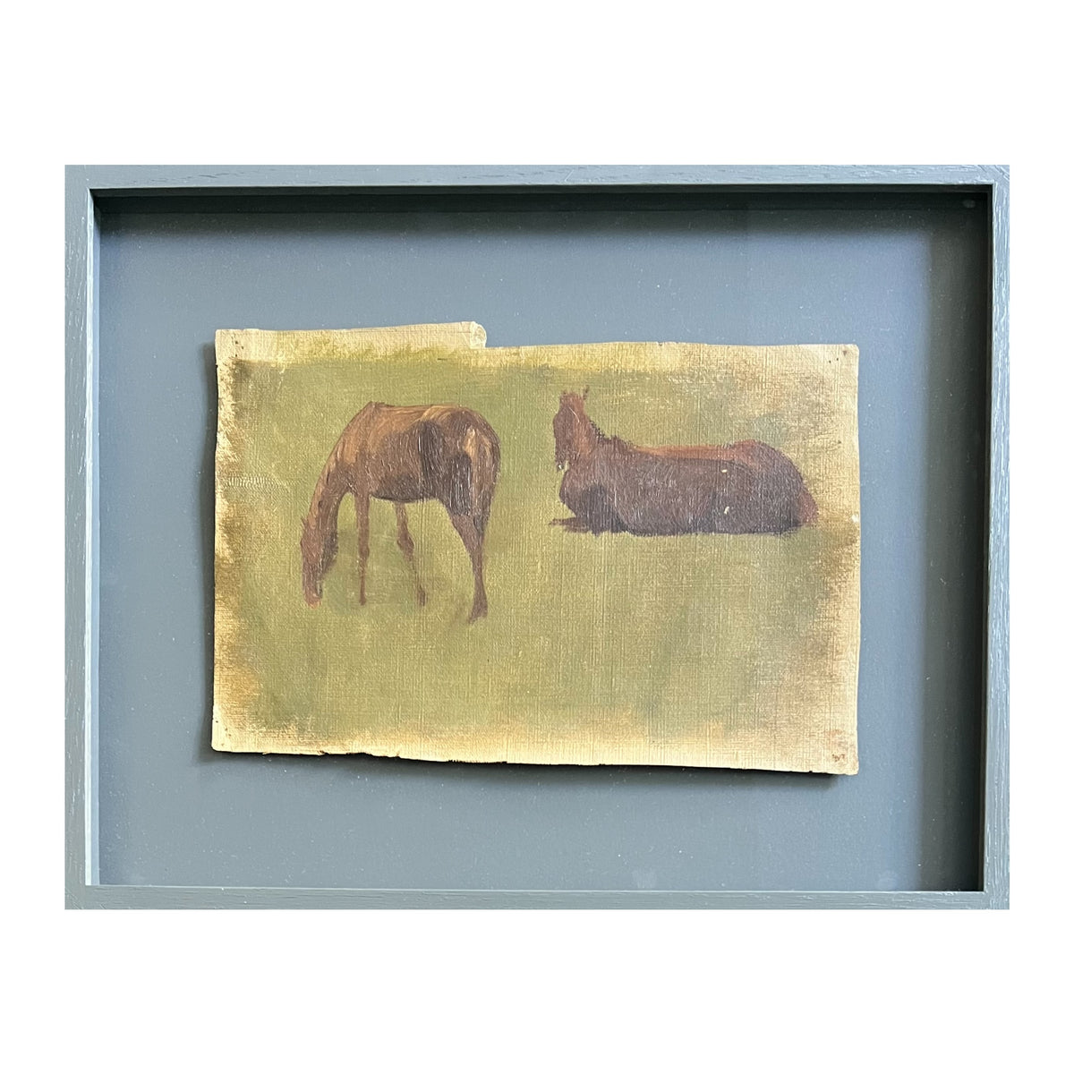 Niels Skovgaard. Study of horses
