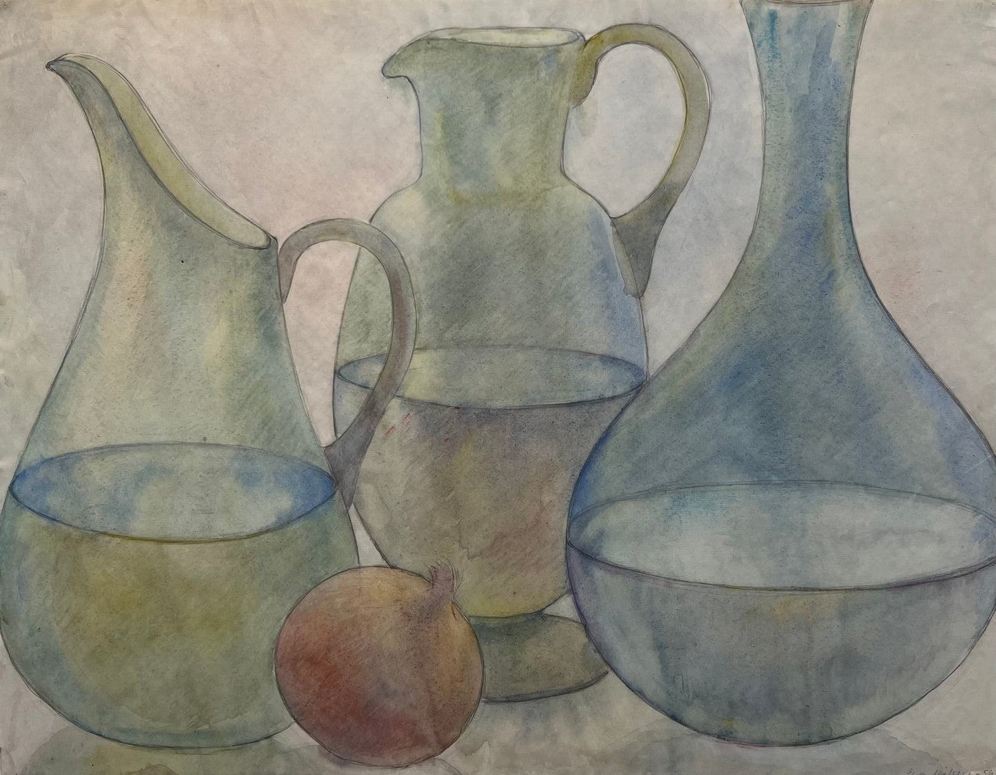 Elsa Nielsen. Stillife, 1956