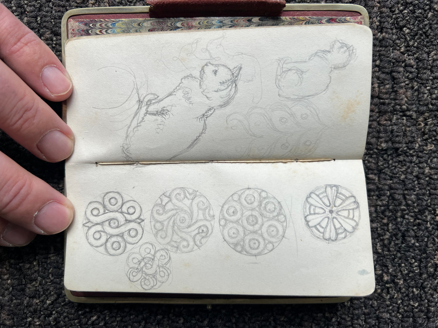 Niels Skovgaard. Sketchbook