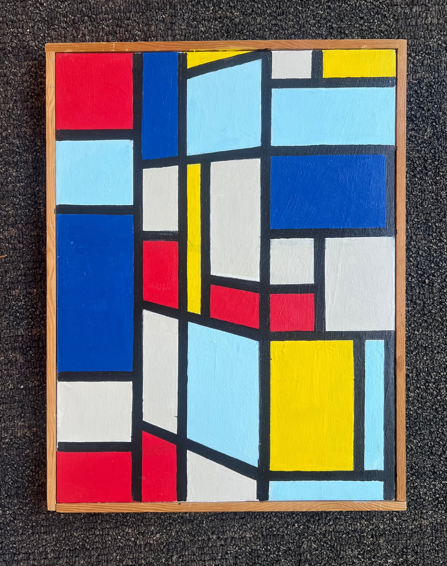 Peter Holck. “Mondrians hjørne”, 2025