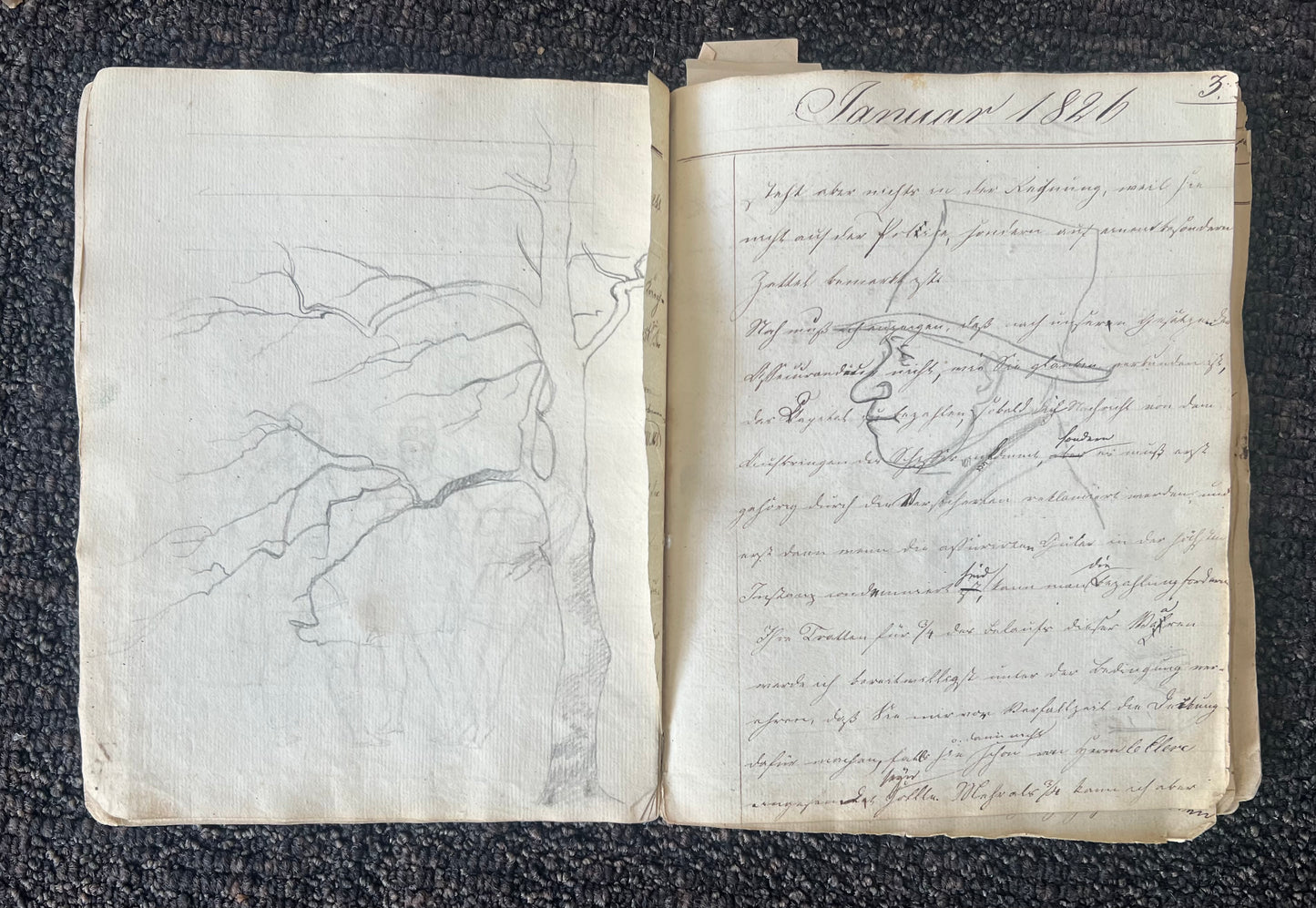 P. C. Skovgaard. Sketchbook, 1830/40’s