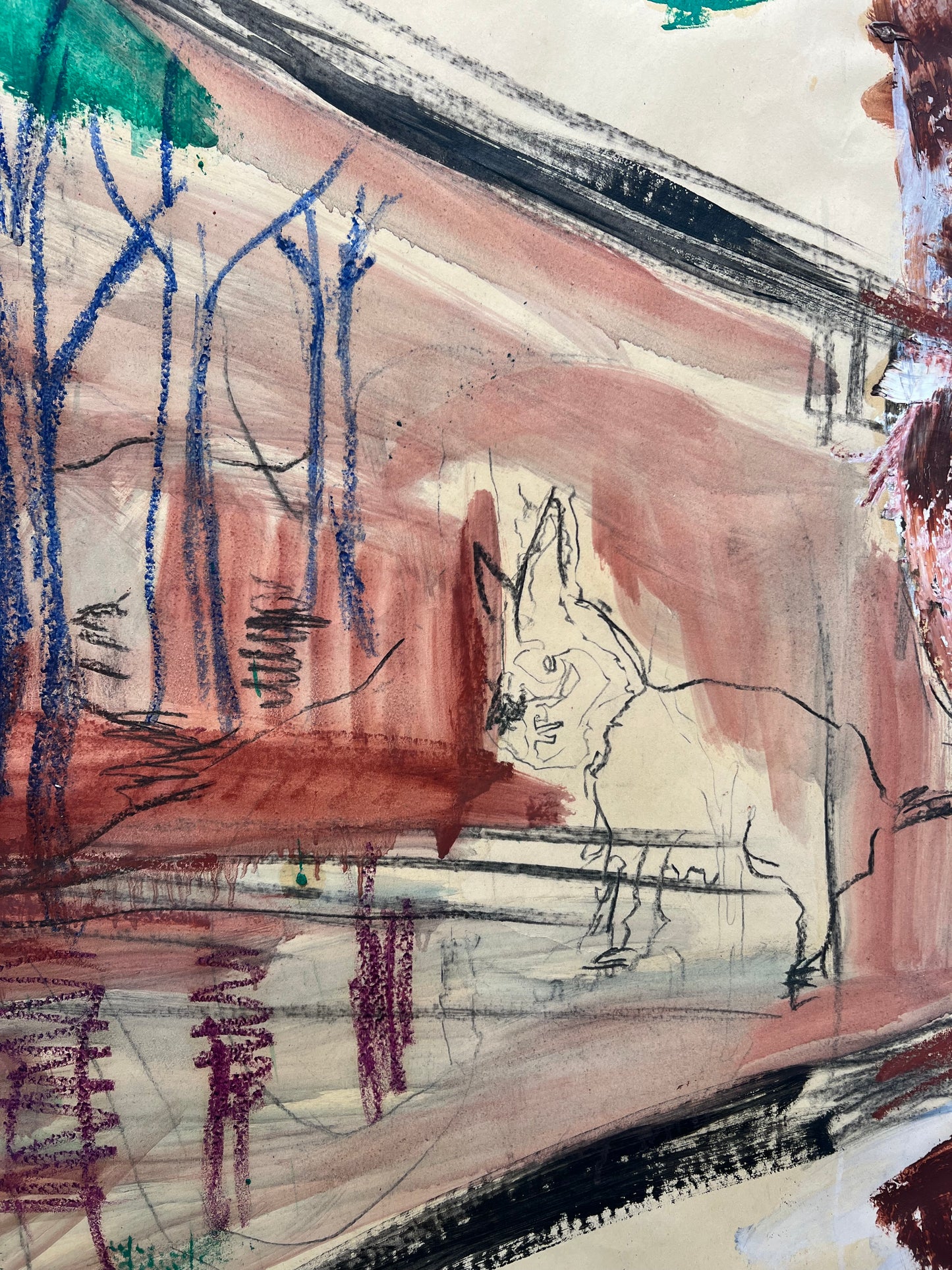 Berit Heggenhougen-Jensen. Composition, ca. 1990