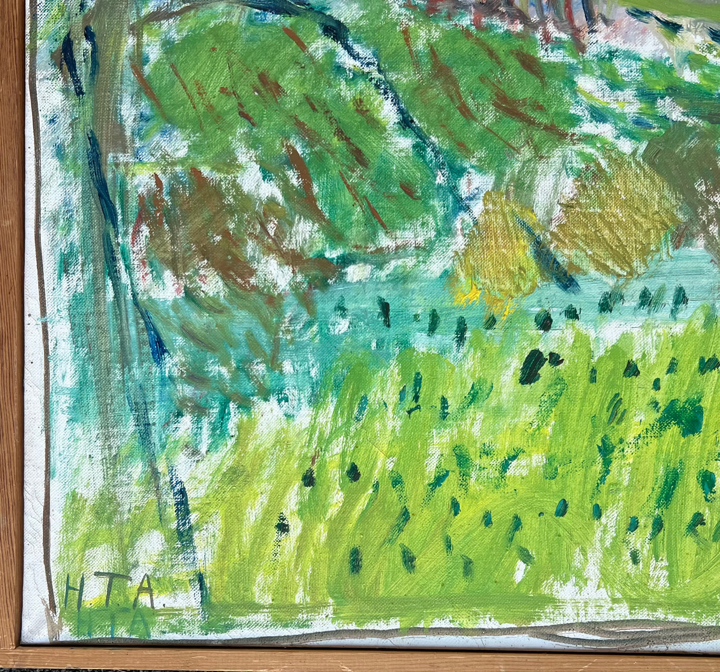 Hanne Torpe Alkærsig. Landscape, 1975