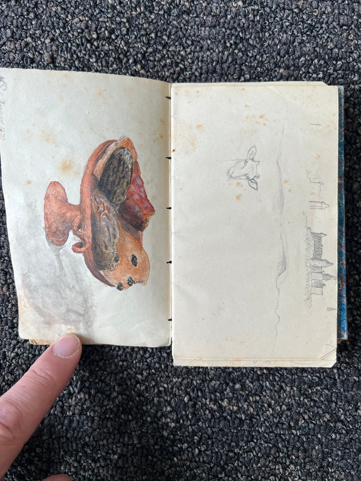 Niels Skovgaard. Sketchbook