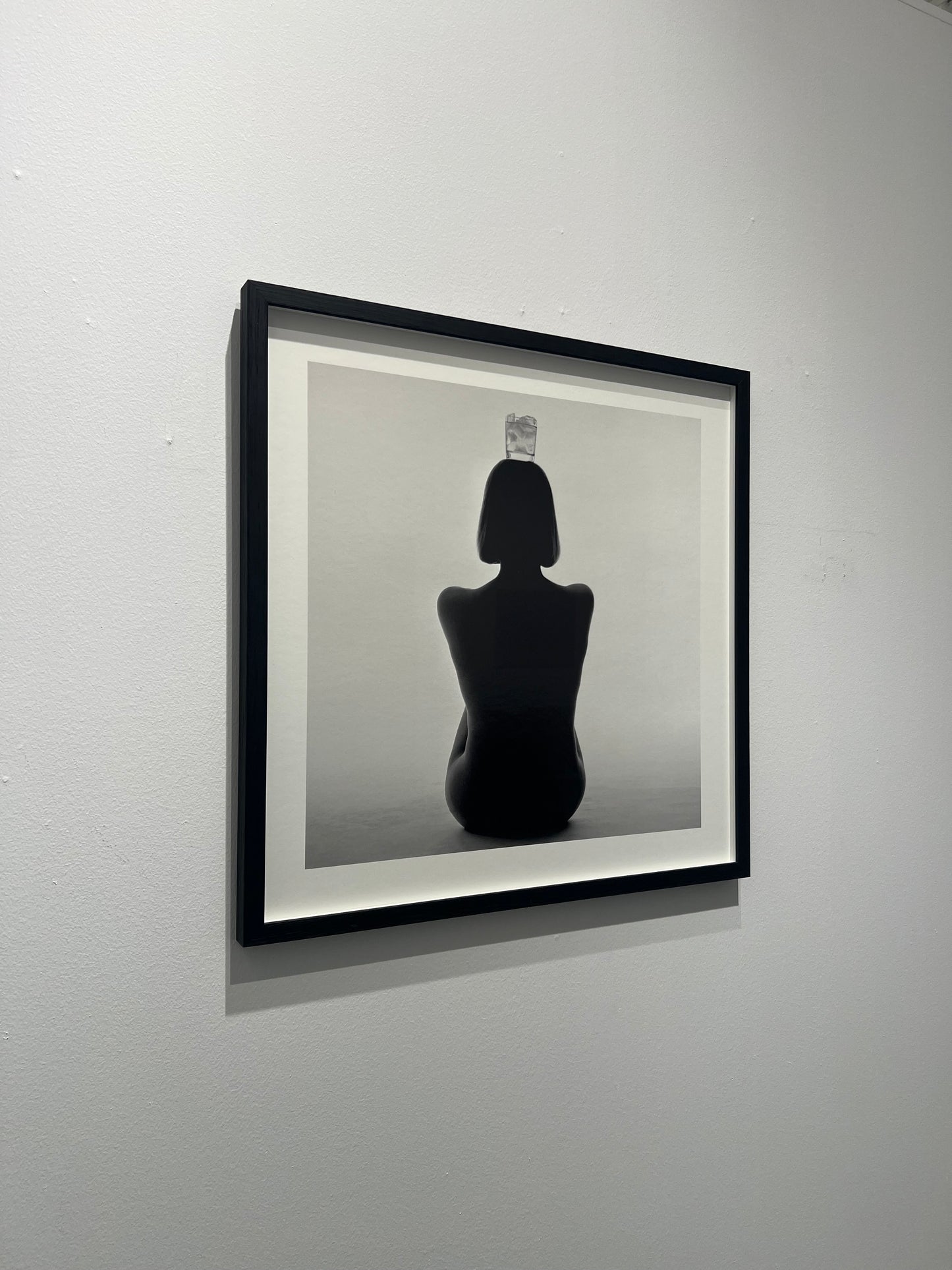 Jørn Freddie. Nude with a glass, 1969