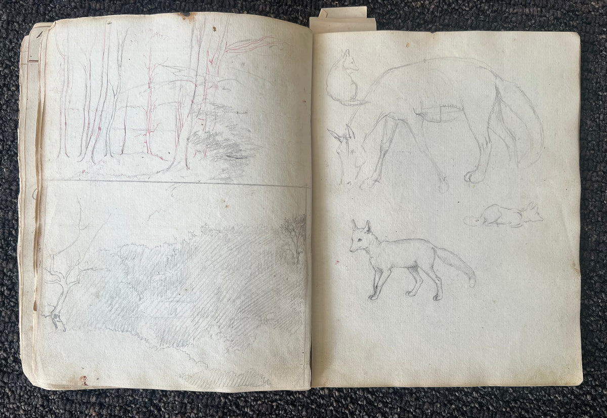 P. C. Skovgaard. Sketchbook, 1830/40’s