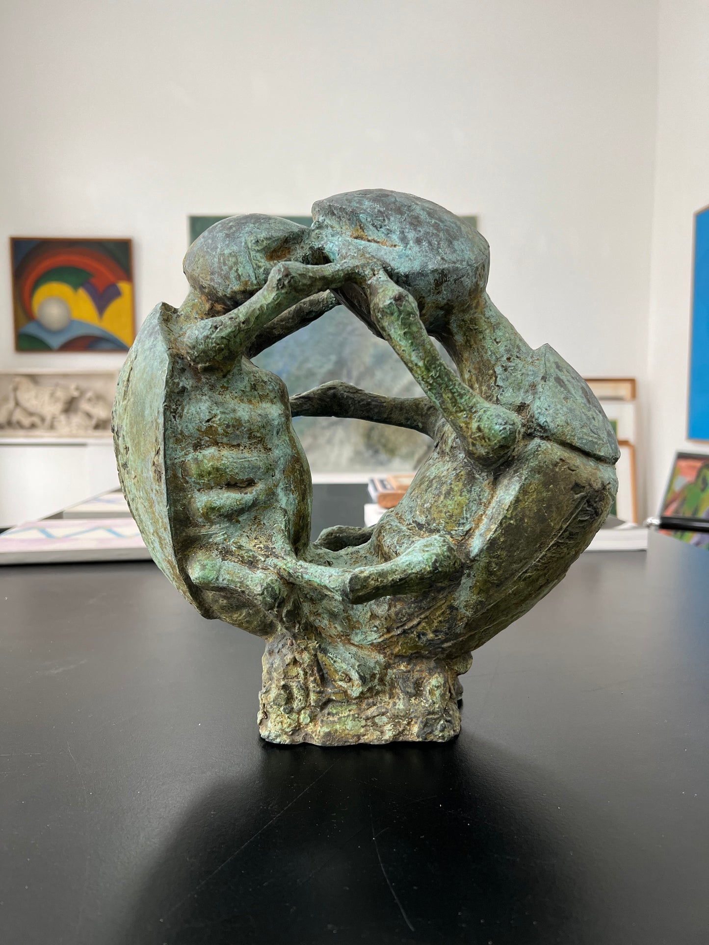 Gunnar Hossy. Bronze sculpture