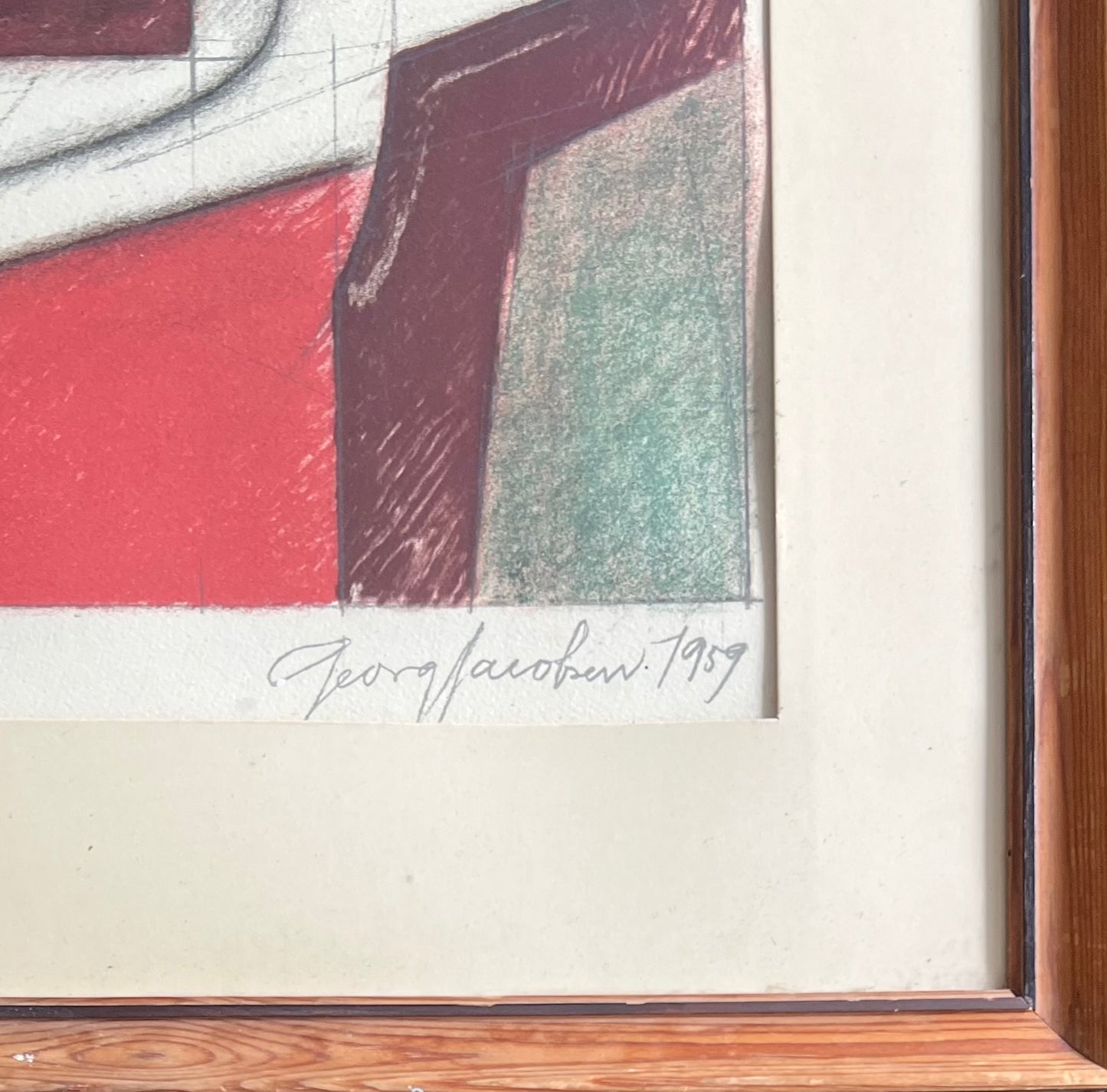 Georg Jacobsen. Still life, 1959