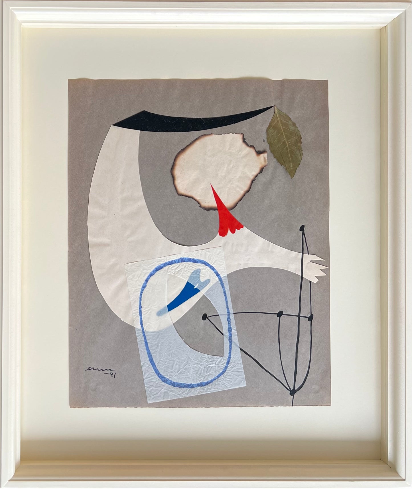 Egon Møller-Nielsen. Collage, 1941