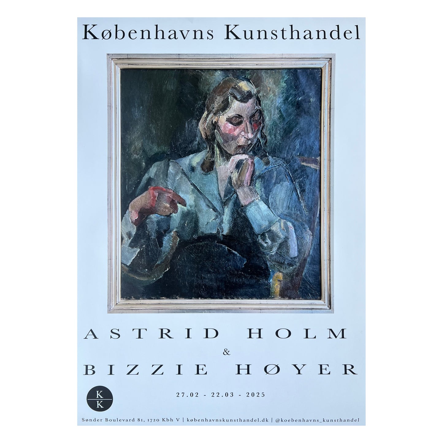 Astrid Holm & Bizzie Høyer. Poster, 2025