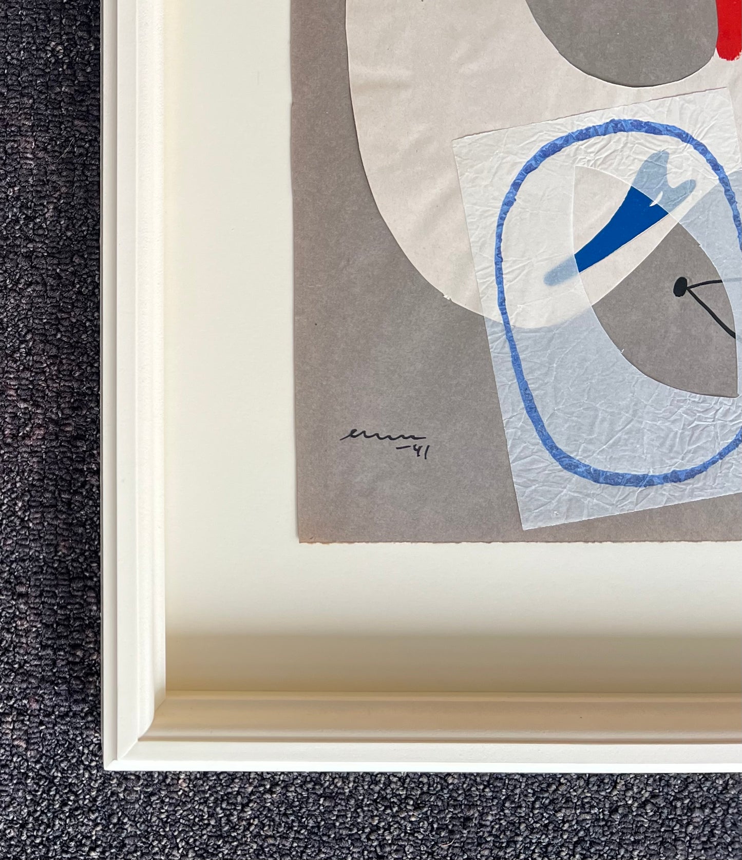 Egon Møller-Nielsen. Collage, 1941