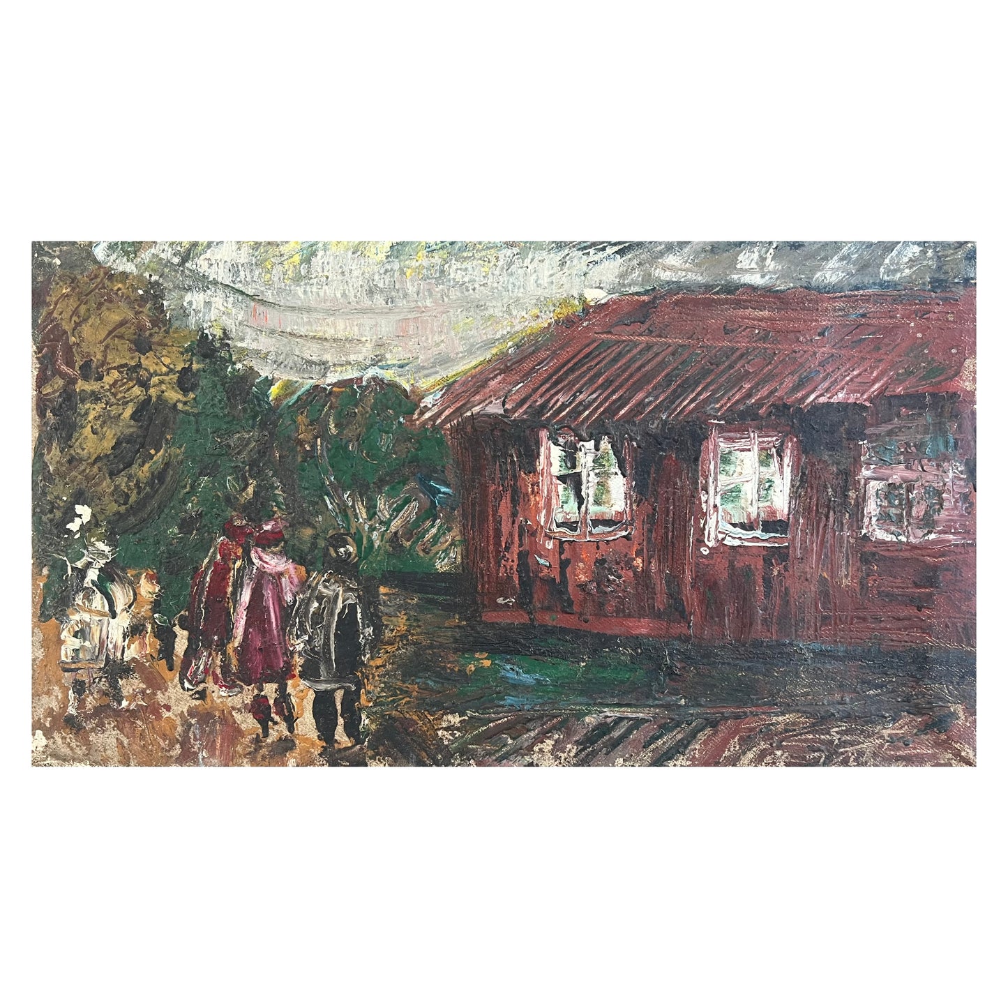 Erich Erichsøe. House and figures