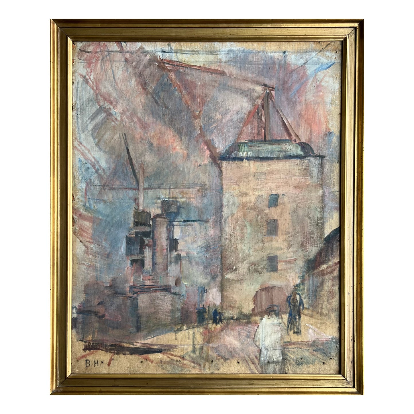 Bizzie Høyer. “Mastekranen med Peder Skram skibet”