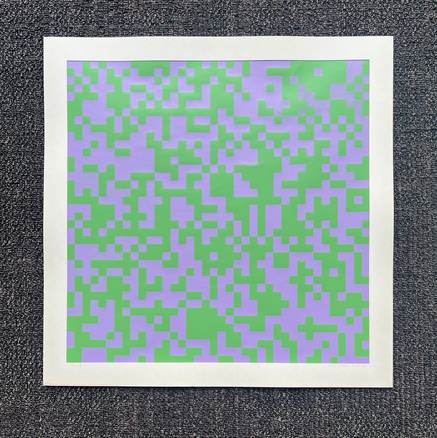 Hans Jørgen Hvid. Composition, 1969